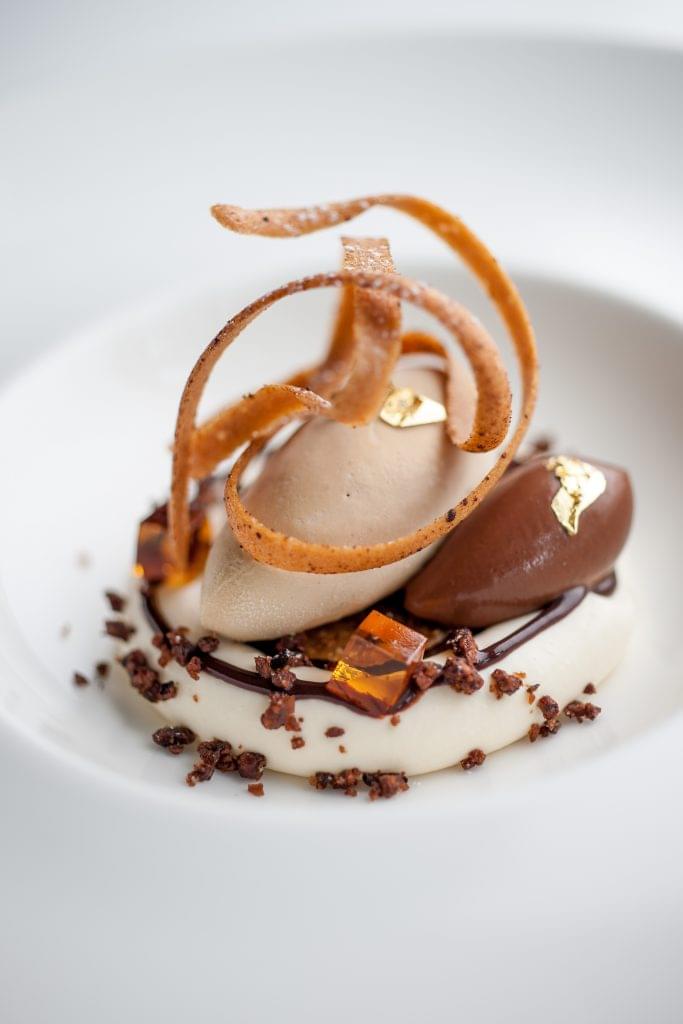 Le Manoir tiramisu - David Griffen Photography