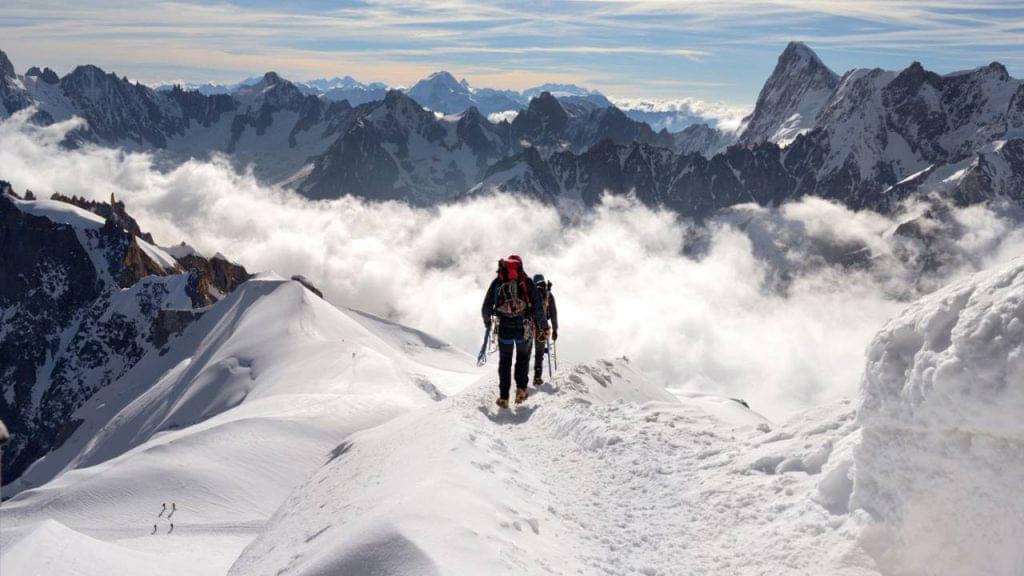 Snowy Family Adventures Hiking in Megeve