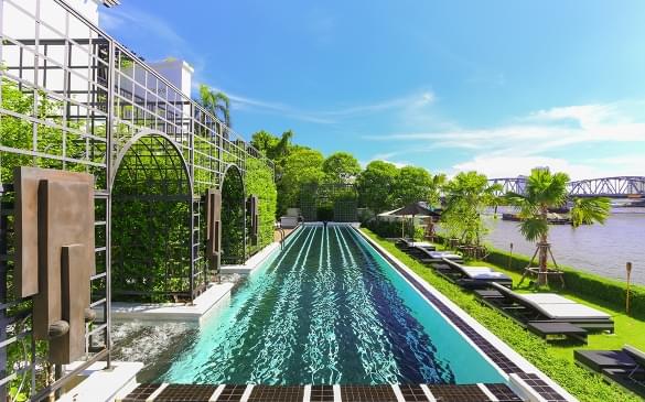 the siam hotel swimming pool
